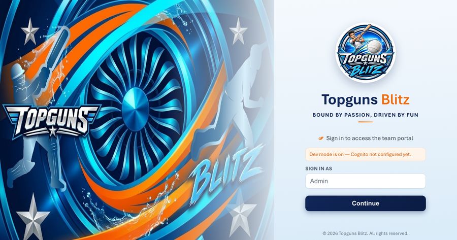 Topguns Blitz app login